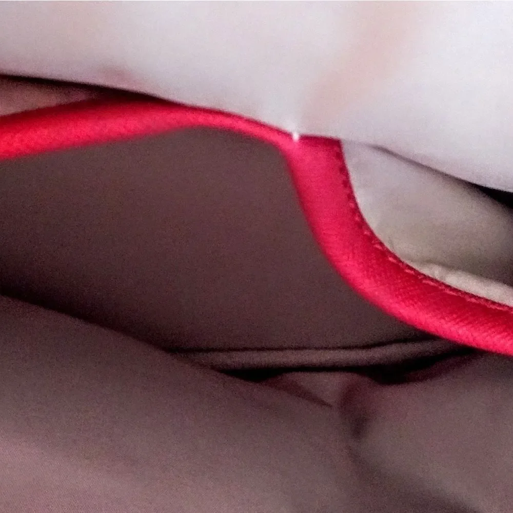 Nine West Dark Lipstick Red Back pack - Picture 2 of 11